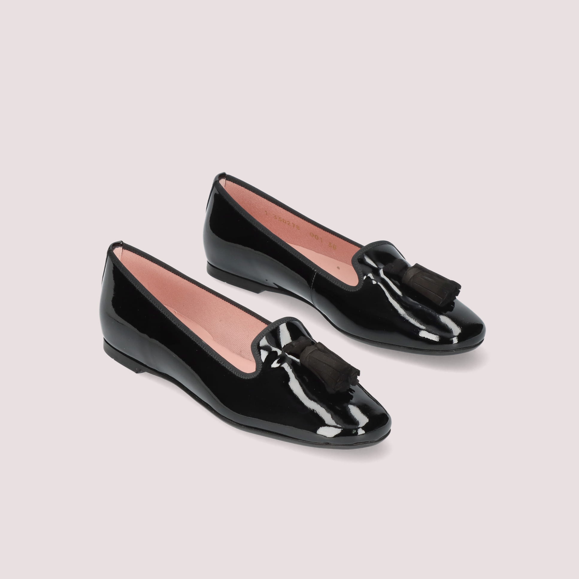 FAYE tassel loafers NEGRO-NEGRO