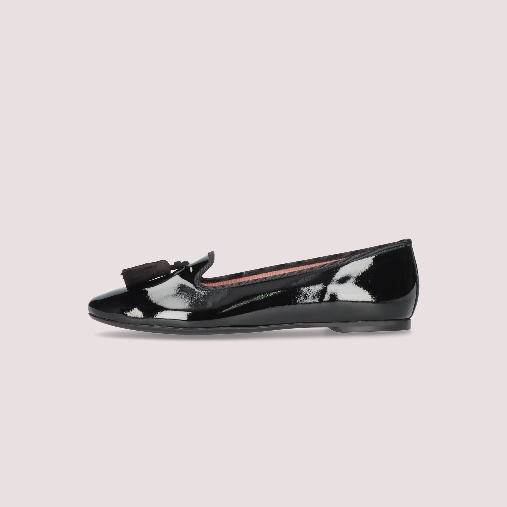 FAYE tassel loafers NEGRO-NEGRO