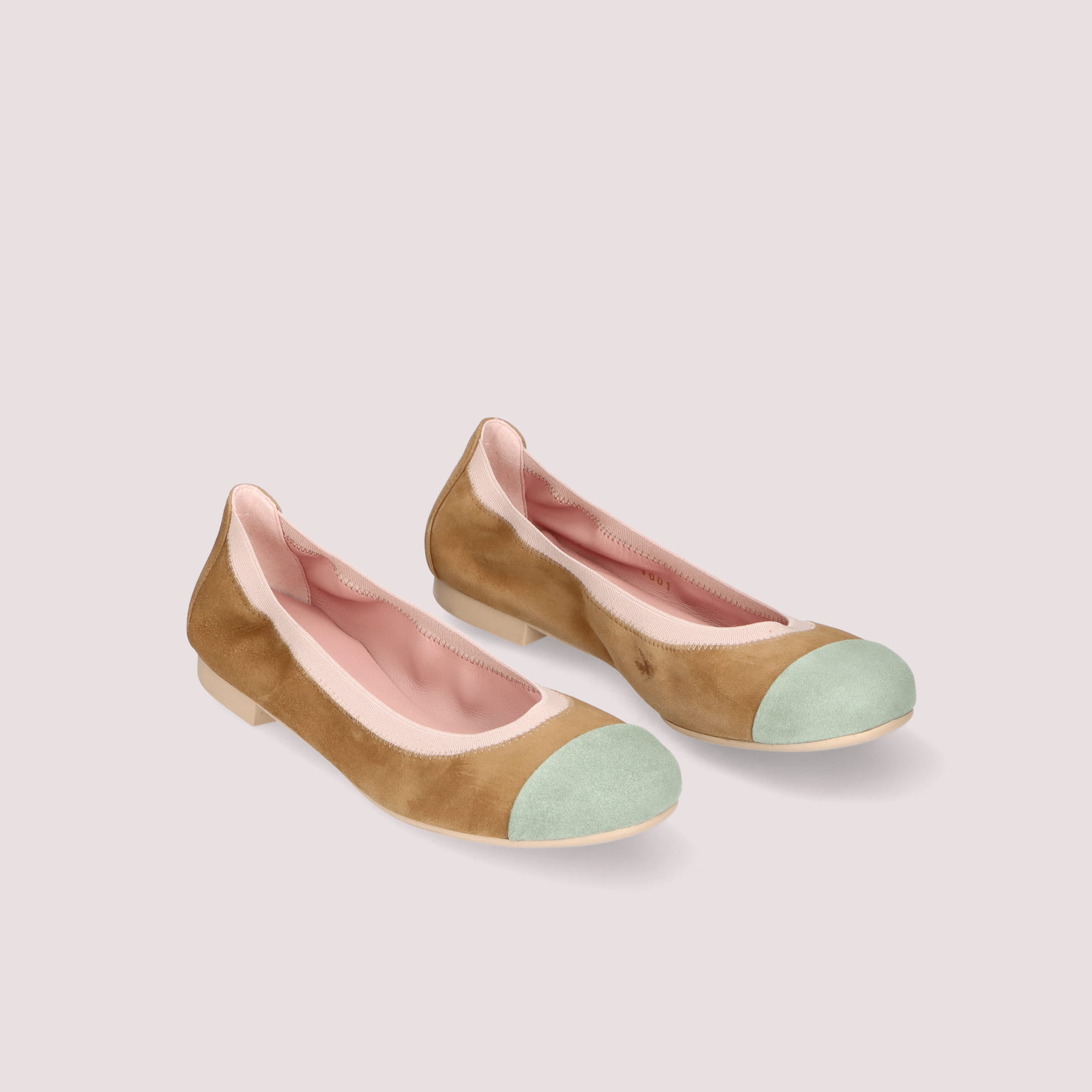 SHIRLEY cap-toe elastic trim VICTOR-AMBUSH