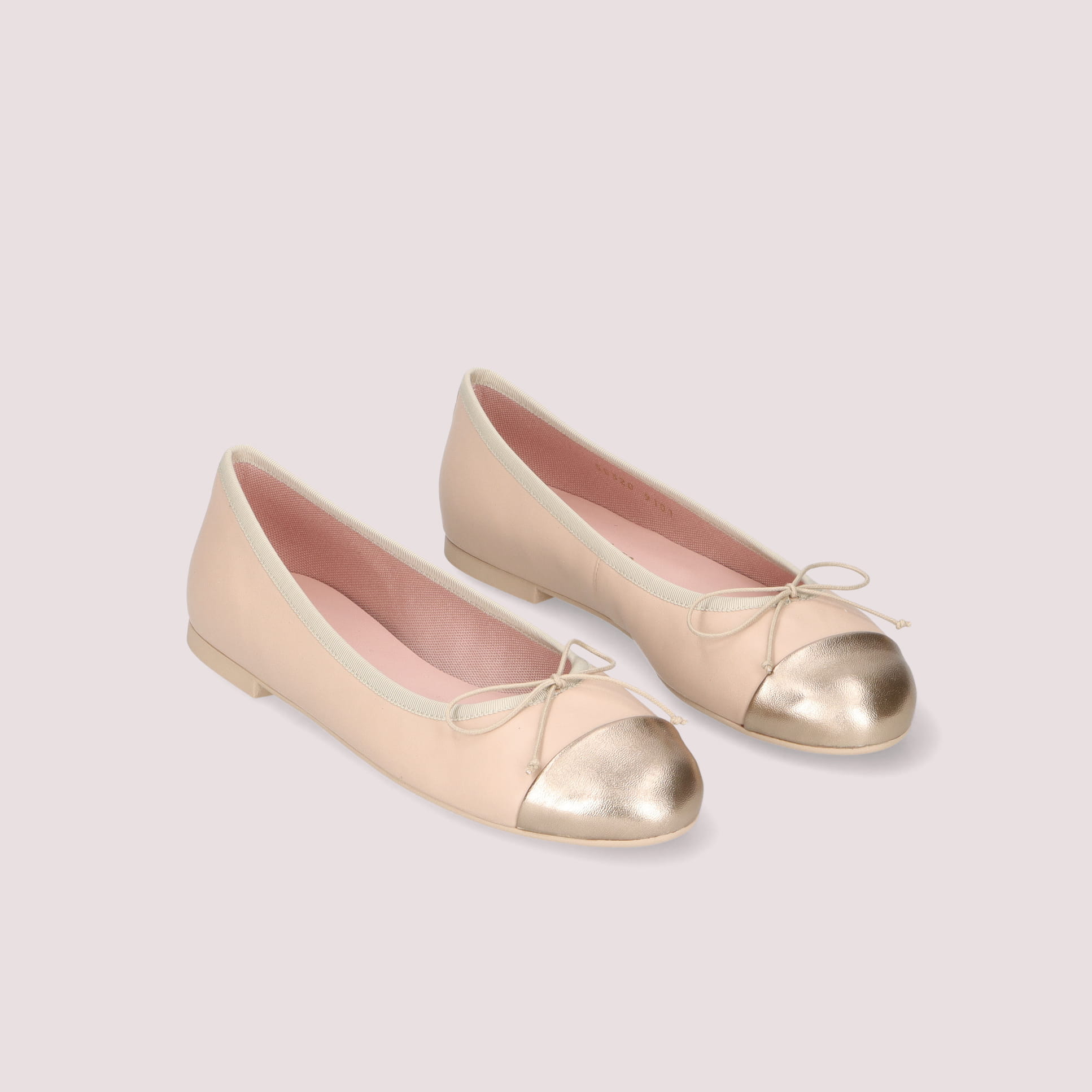 NICOLE cap-toe NUDE-COCO