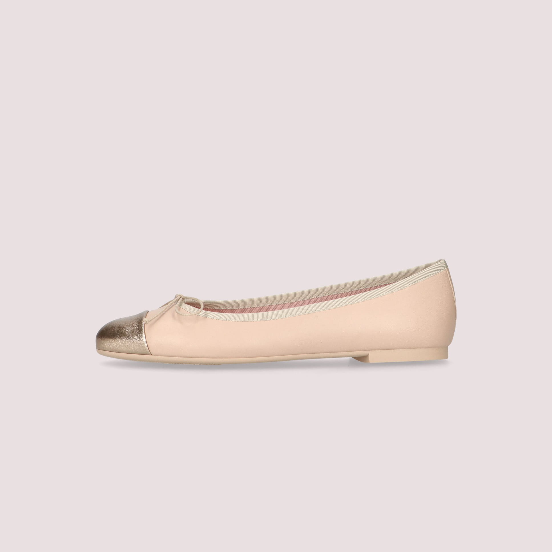 NICOLE cap-toe NUDE-COCO