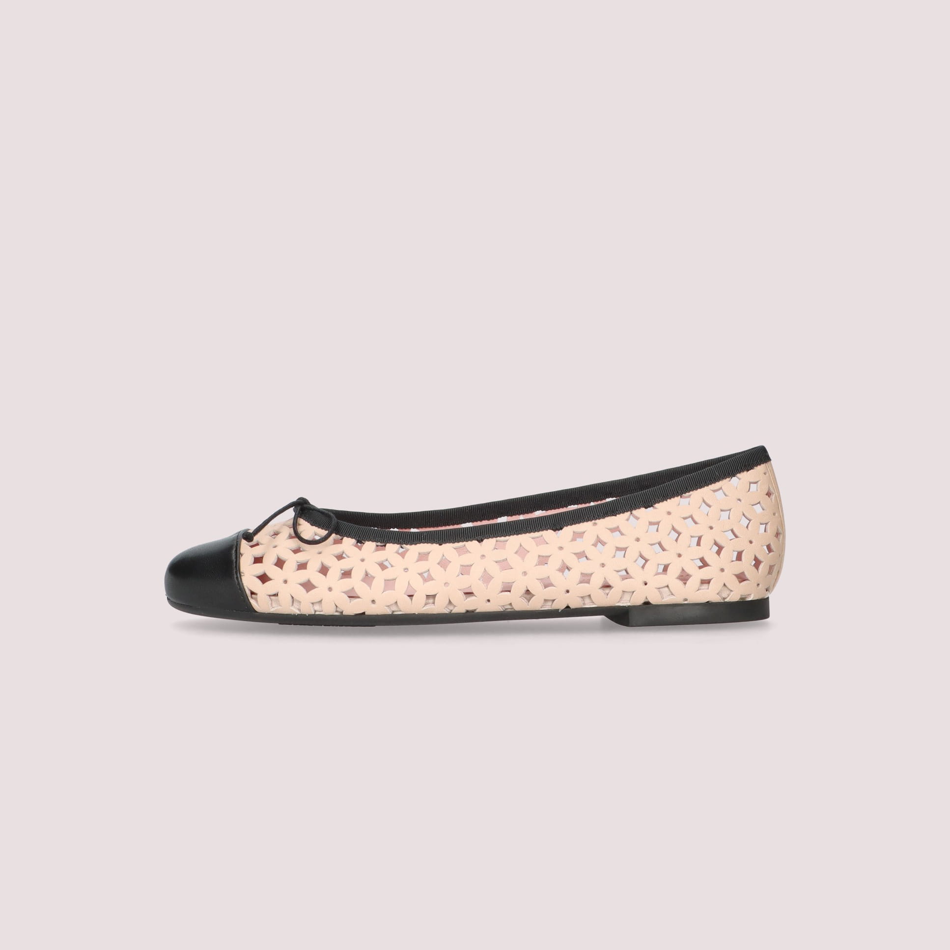 NICOLE cap-toe cutwork NEGRO-COCO