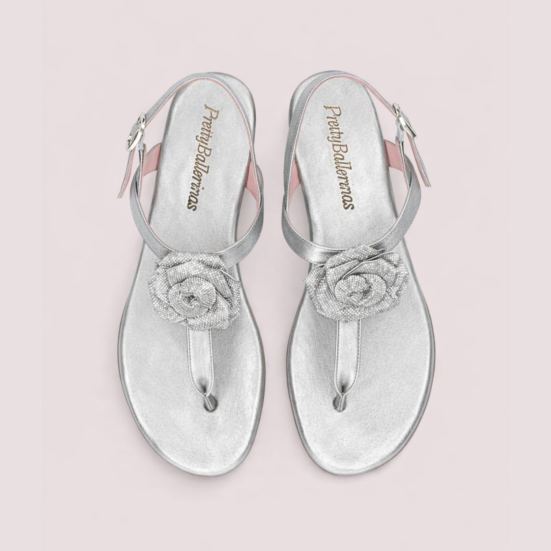 JUDY crystal flower PLATA-PLATA